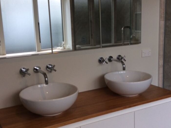 Bedrooms, Ensuites & Wardrobes — Bathroom detail, overhead