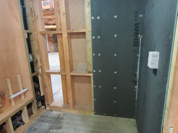Walton Park — Timber framing taking shape
